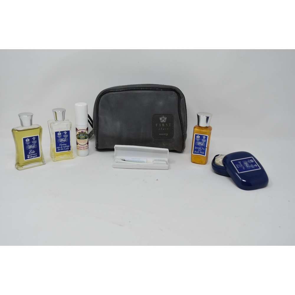 Floris London Travel Toiletry Amenity Kit British Airways First Class Vintage -1